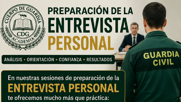 Preparación Entrevista Personal - Cuerpo de Guardia