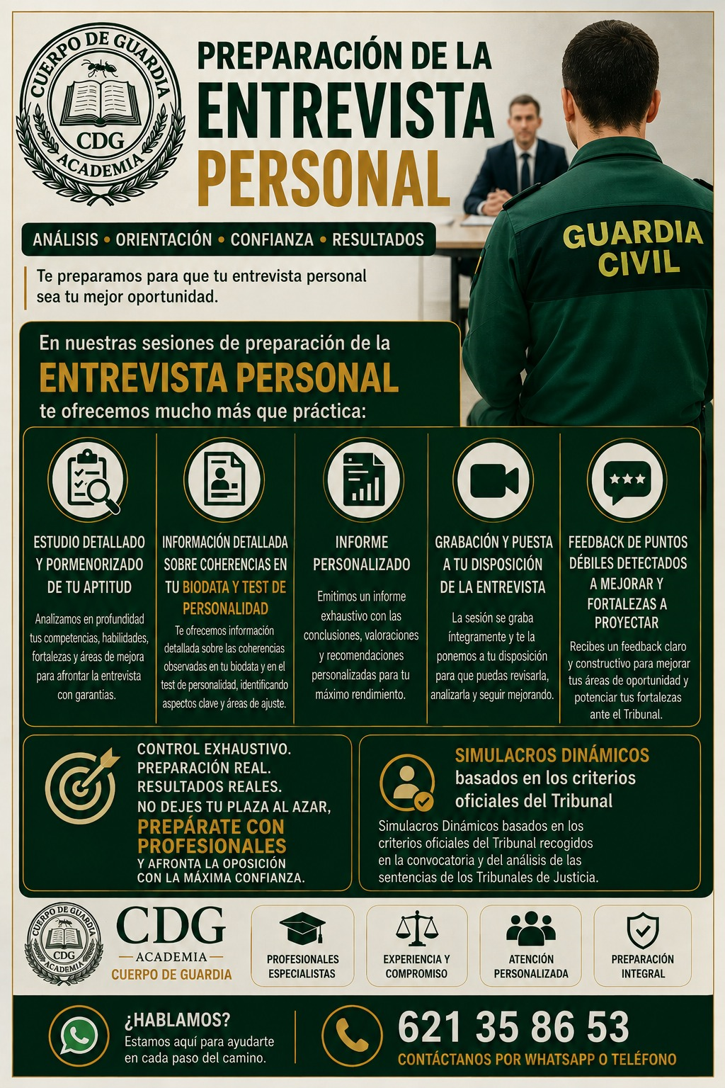 Entrevista Personal - Cuerpo de Guardia