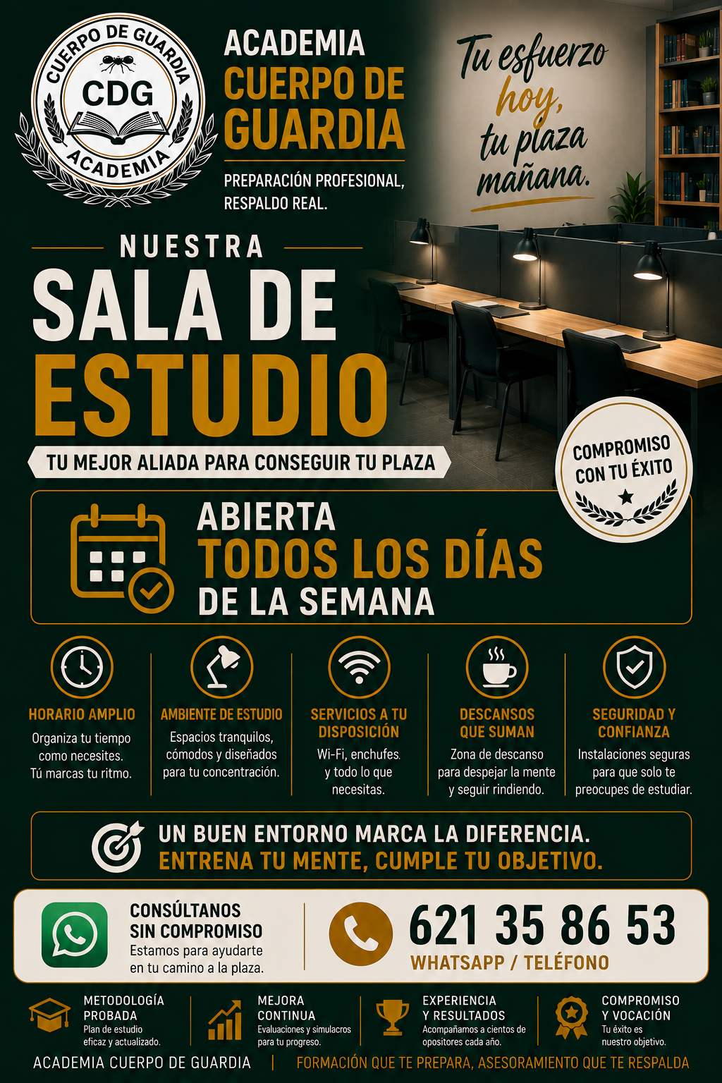 Sala de Estudio - Cuerpo de Guardia
