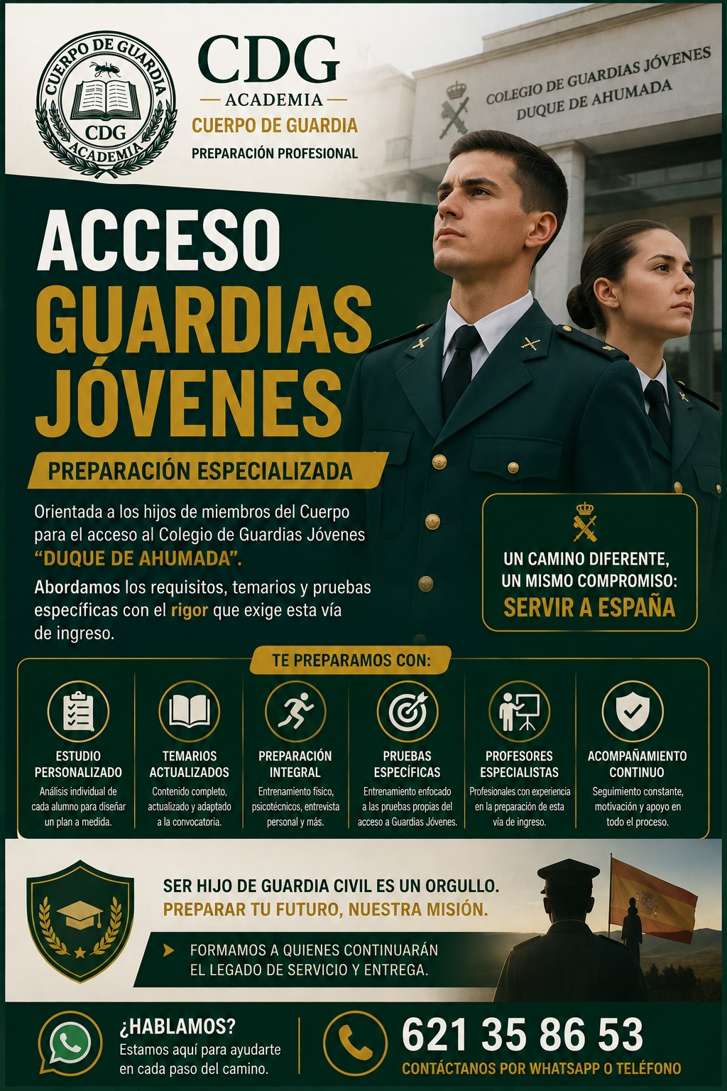 Acceso Guardias Jóvenes - Cuerpo de Guardia