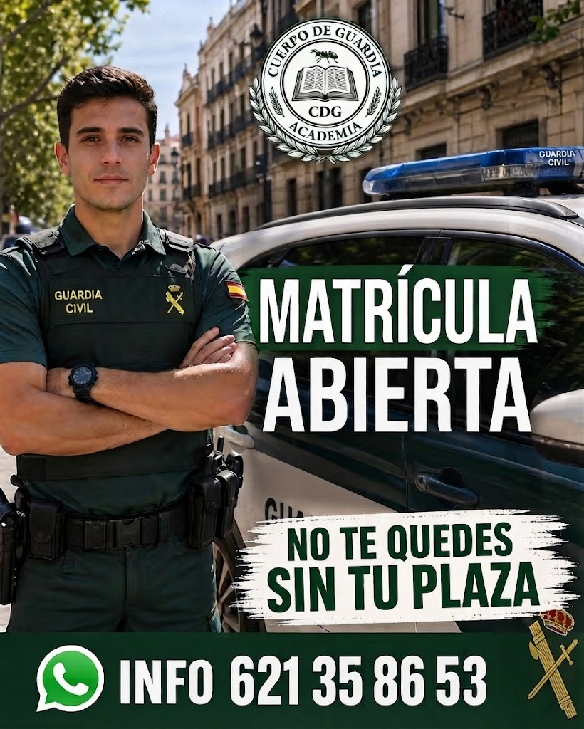 Matrícula Abierta Cuerpo de Guardia